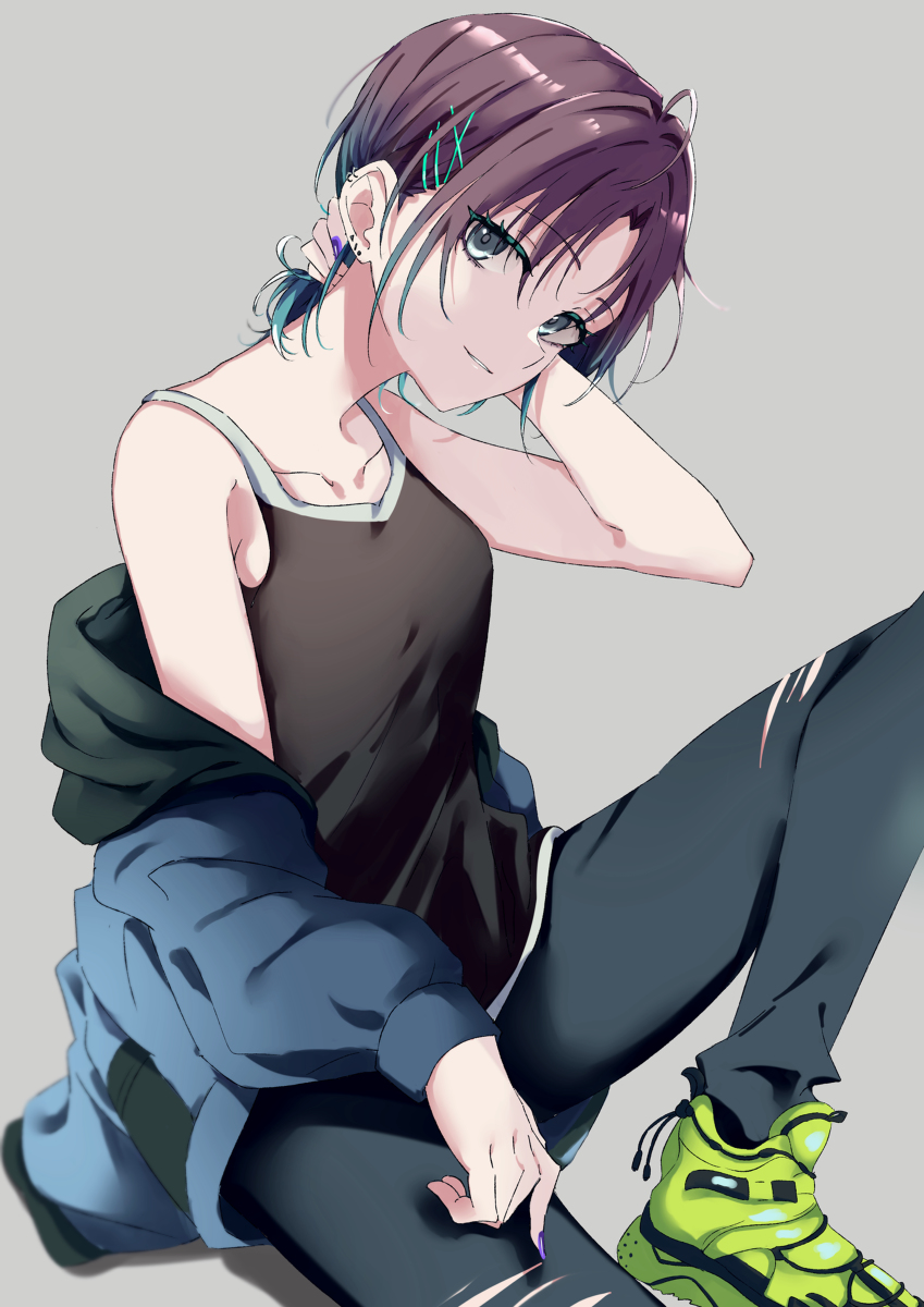 This is a pixiv picture whose title is 浅倉.