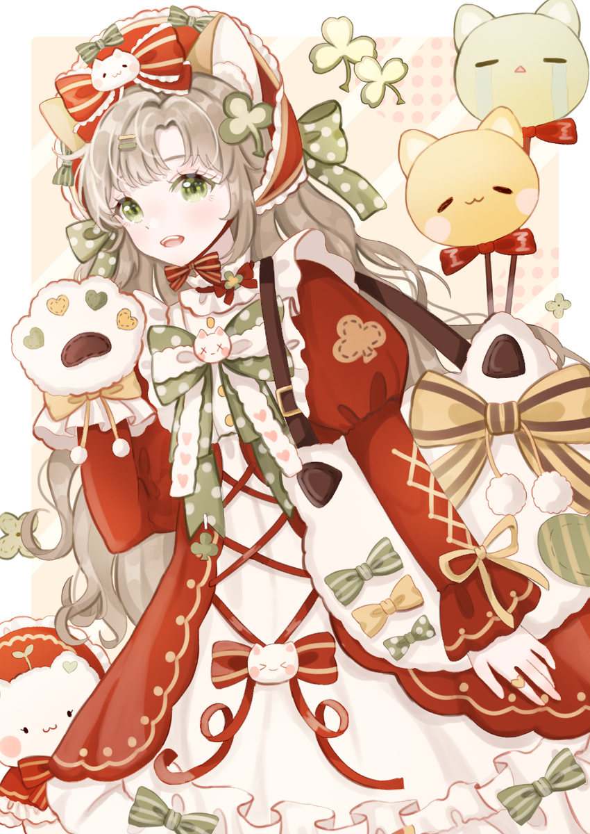 This is a pixiv picture whose title is 喵喵少女.