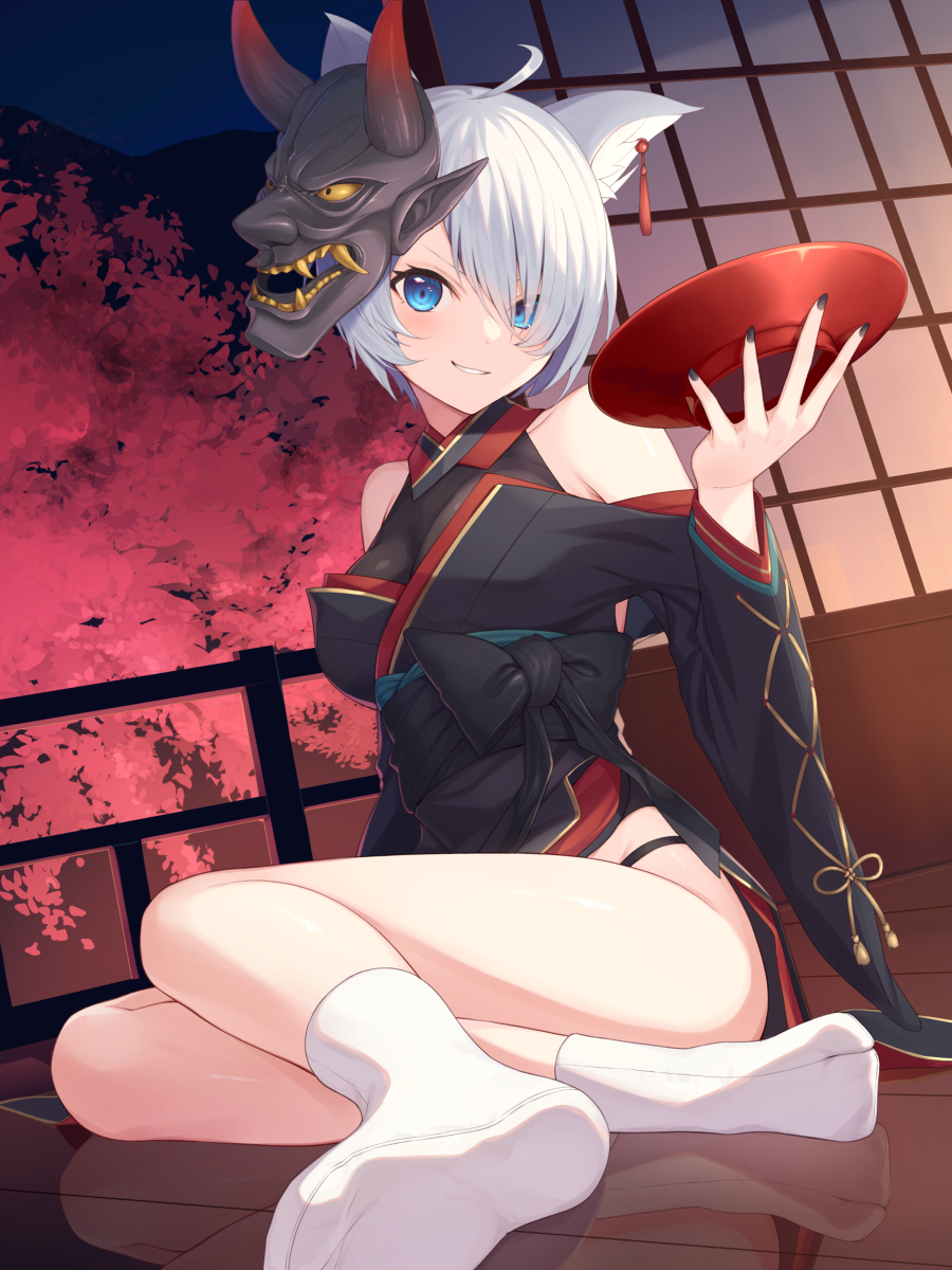 This is a pixiv picture whose title is 酒呑そや.