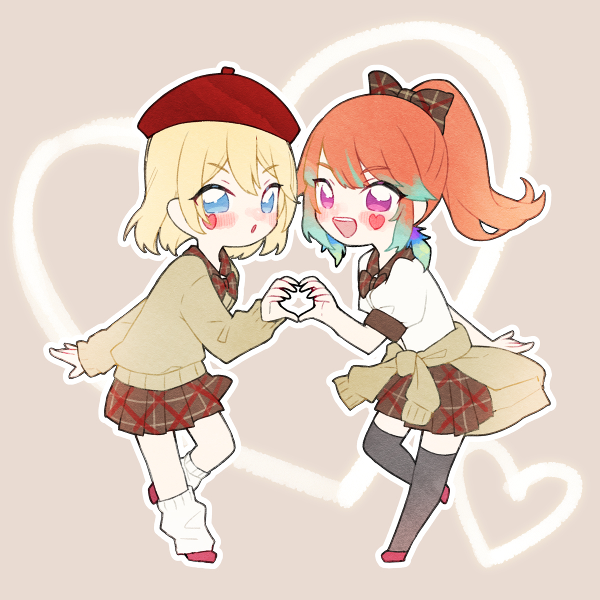 This is a pixiv picture whose title is 💛AMETORI🧡.