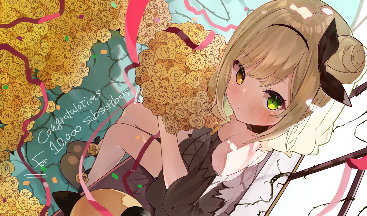 This is a pixiv picture whose title is 一万人おめでとうの絵✨.