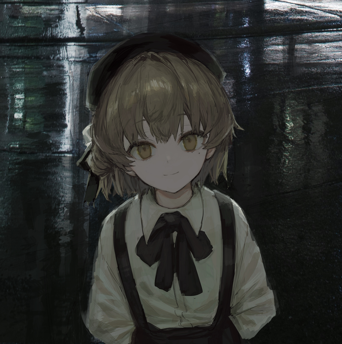 This is a pixiv picture whose title is 雨上がり.