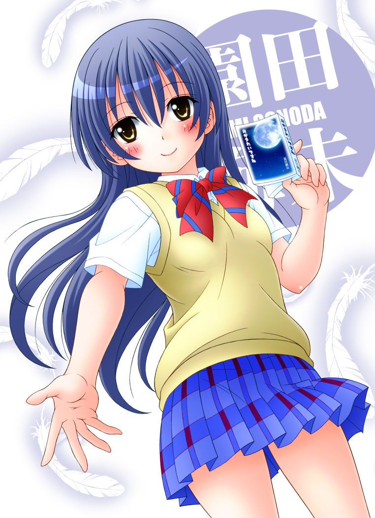 This is a pixiv picture whose title is 海未ちゃん.