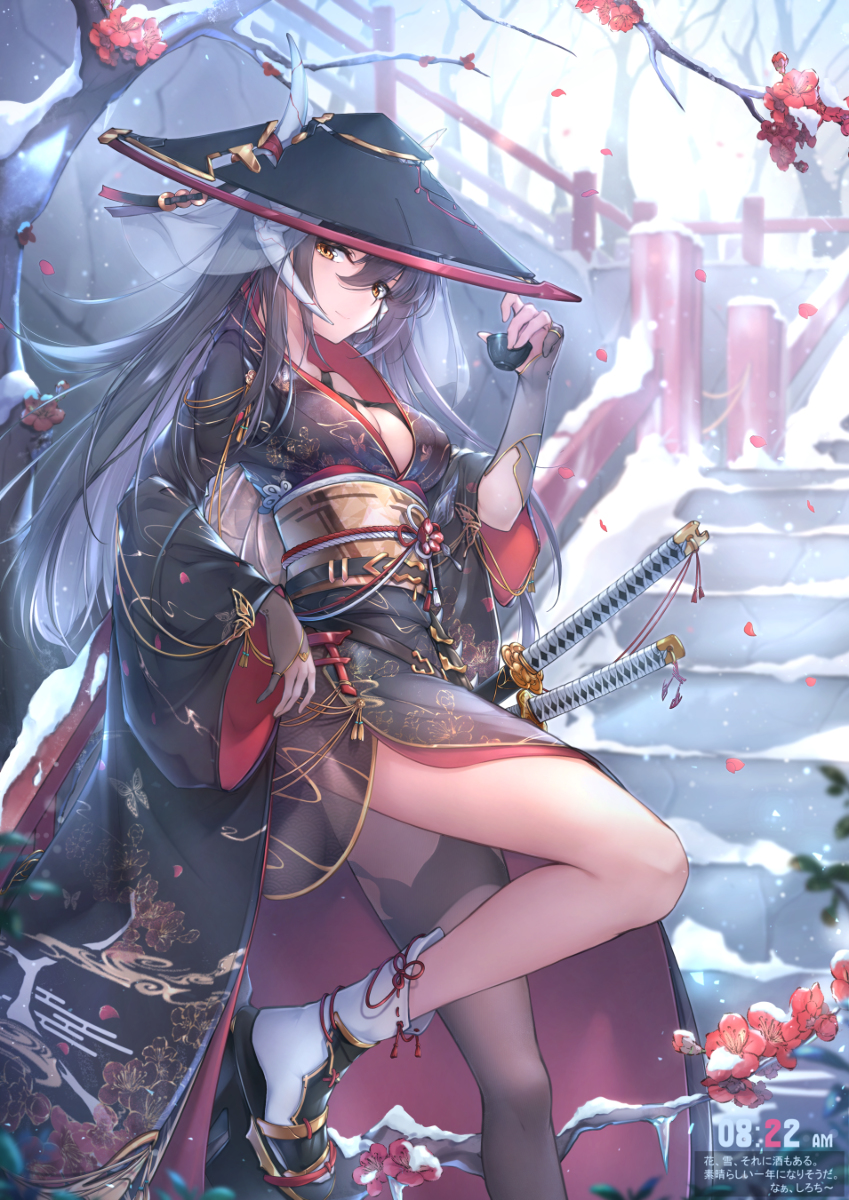 This is a pixiv picture whose title is 6時.