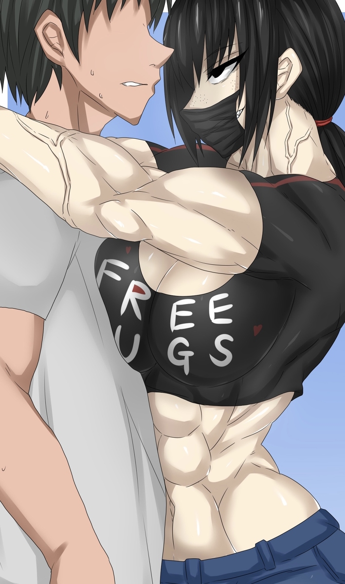 This is a pixiv picture whose title is Free Hugs 2.