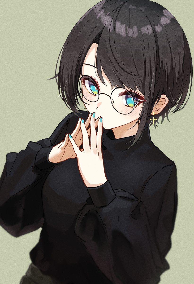 This is a pixiv picture whose title is メガネスバル.