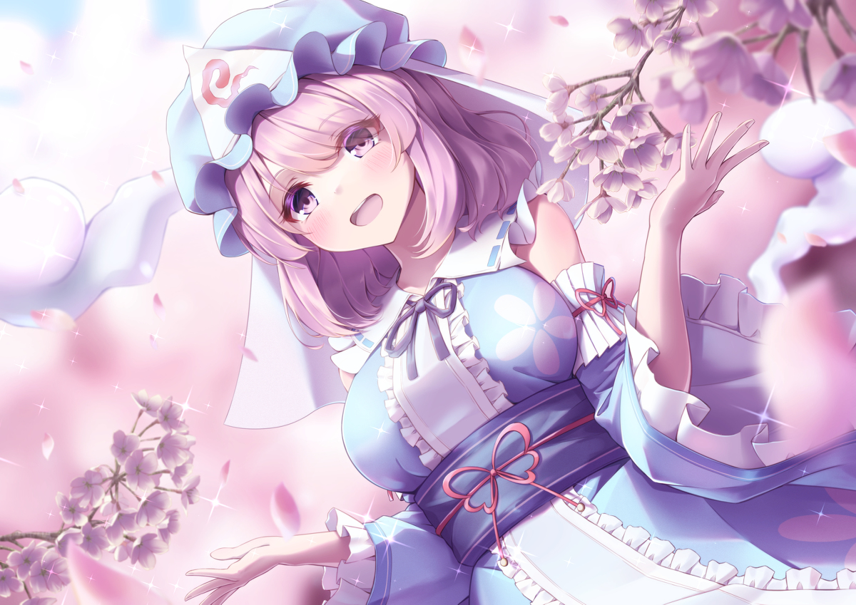 This is a pixiv picture whose title is 桜.