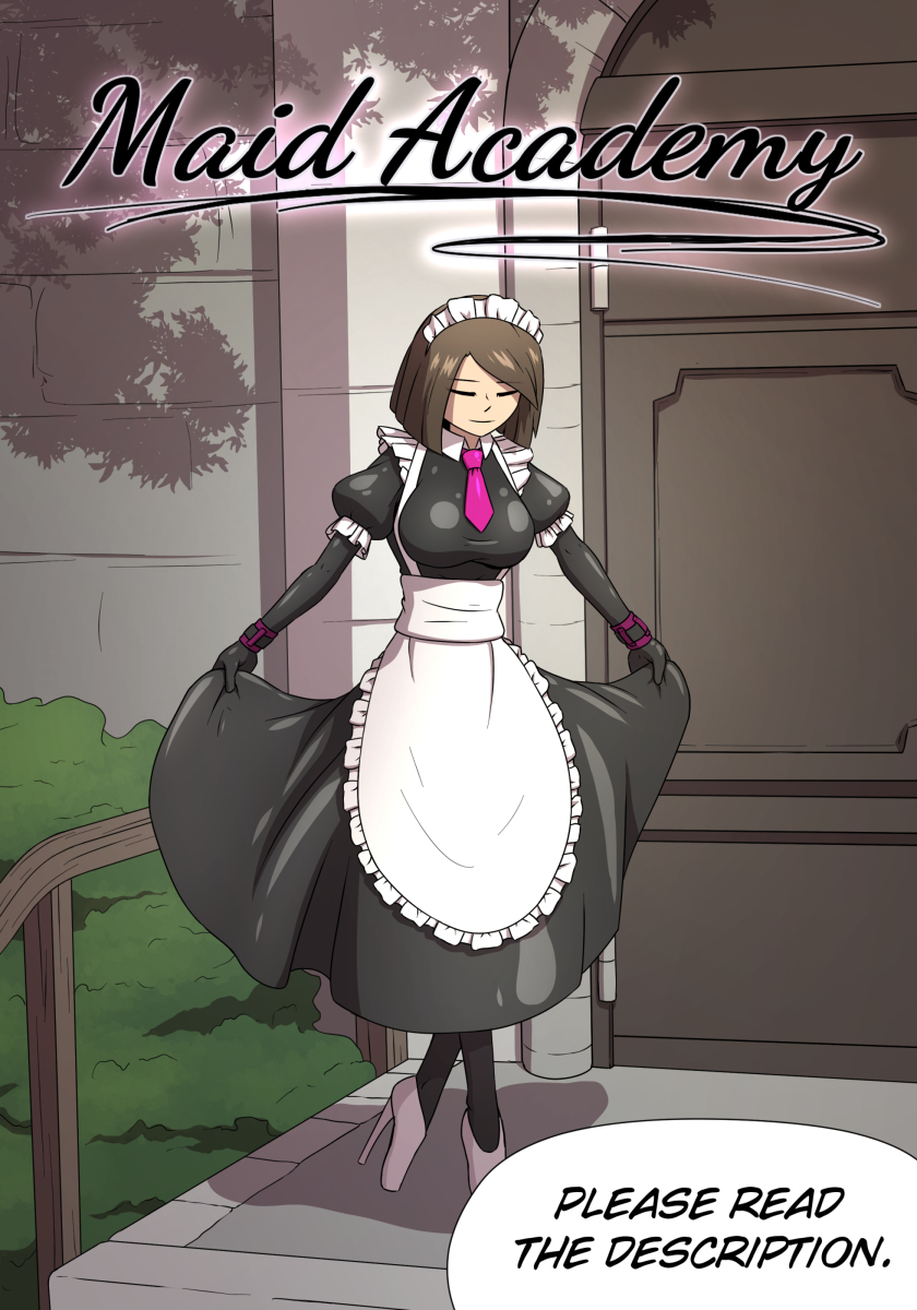 This is a pixiv picture whose title is Maid Academy.