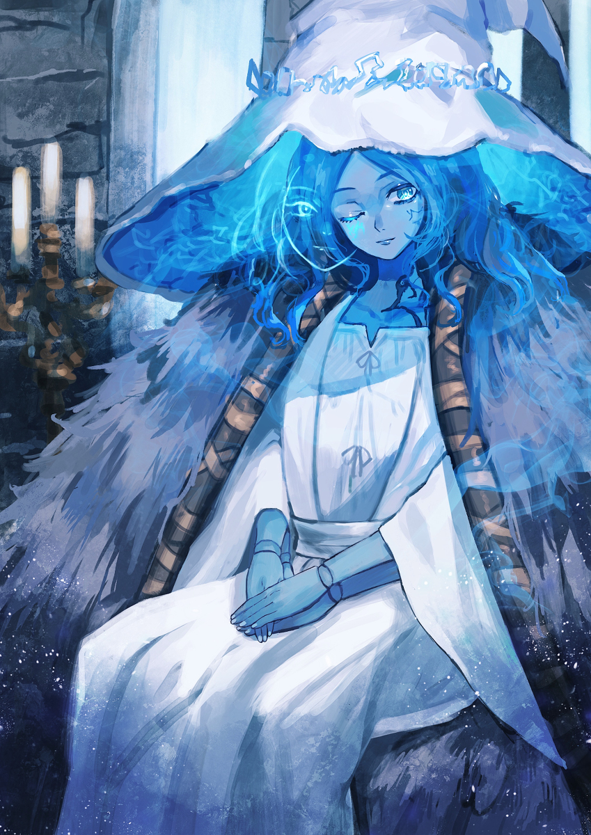 This is a pixiv picture whose title is 魔女ラニ.