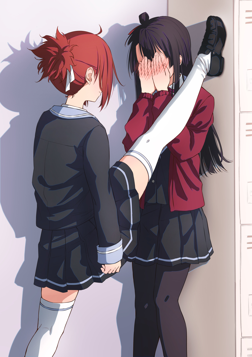 This is a pixiv picture whose title is Kabedon?.