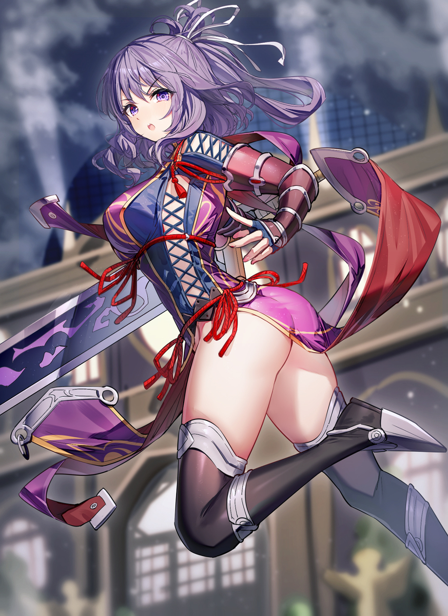 This is a pixiv picture whose title is リーシャ・マオ.