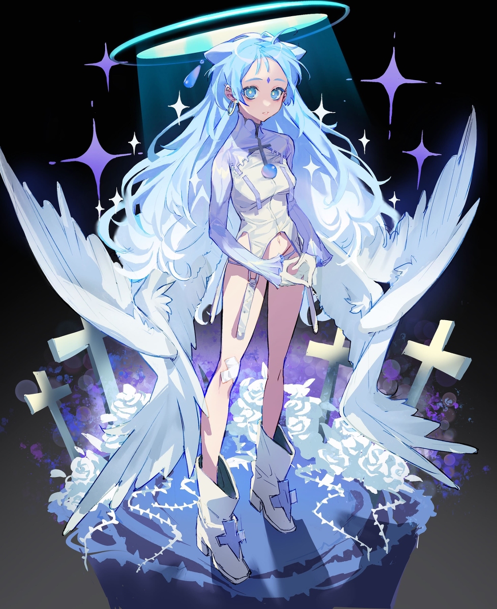 This is a pixiv picture whose title is 無題.