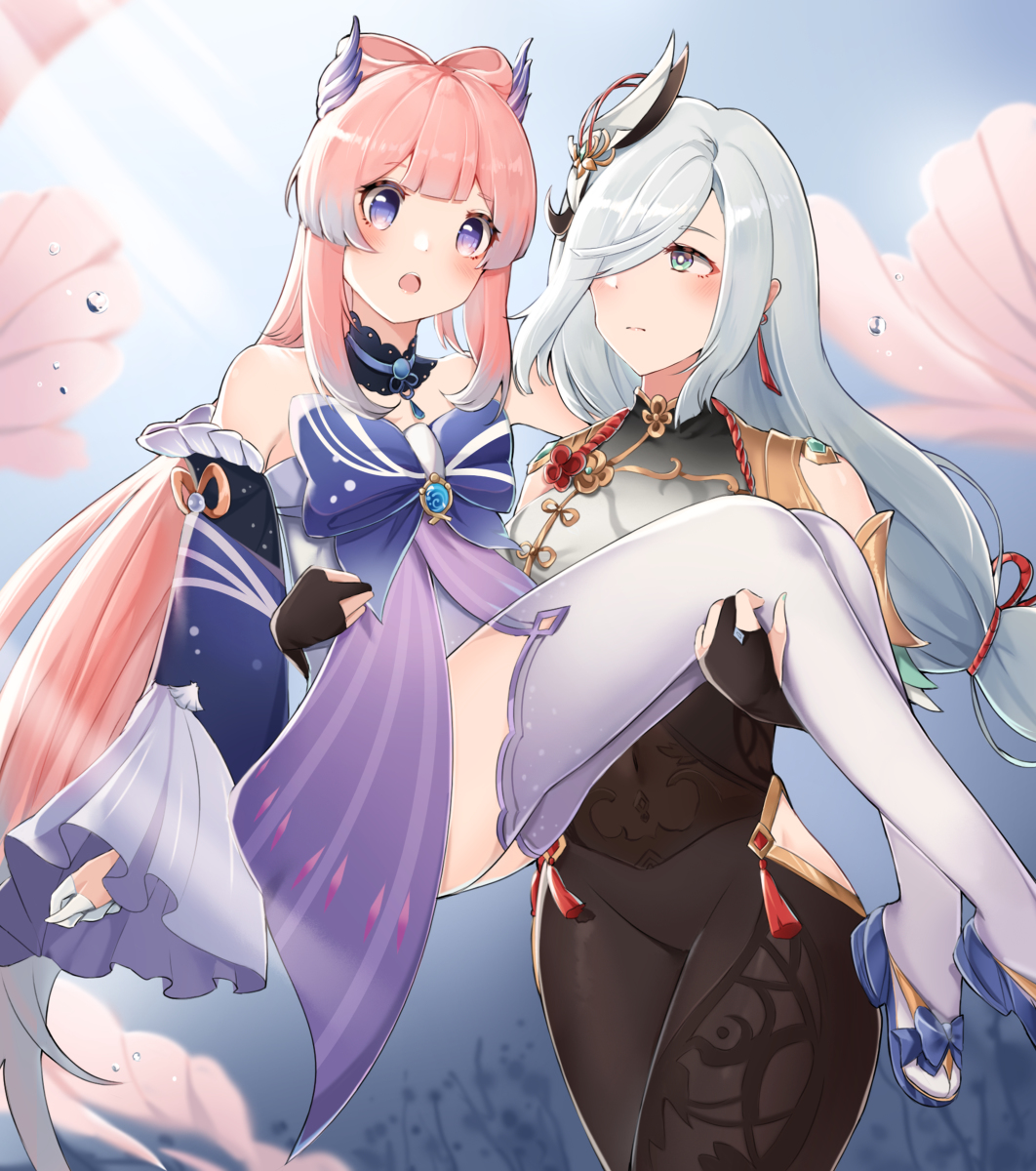 This is a pixiv picture whose title is 抱走。。.