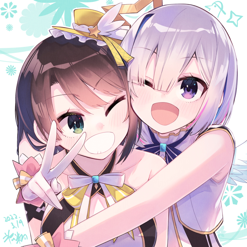 This is a pixiv picture whose title is アイドルかなスバ！.