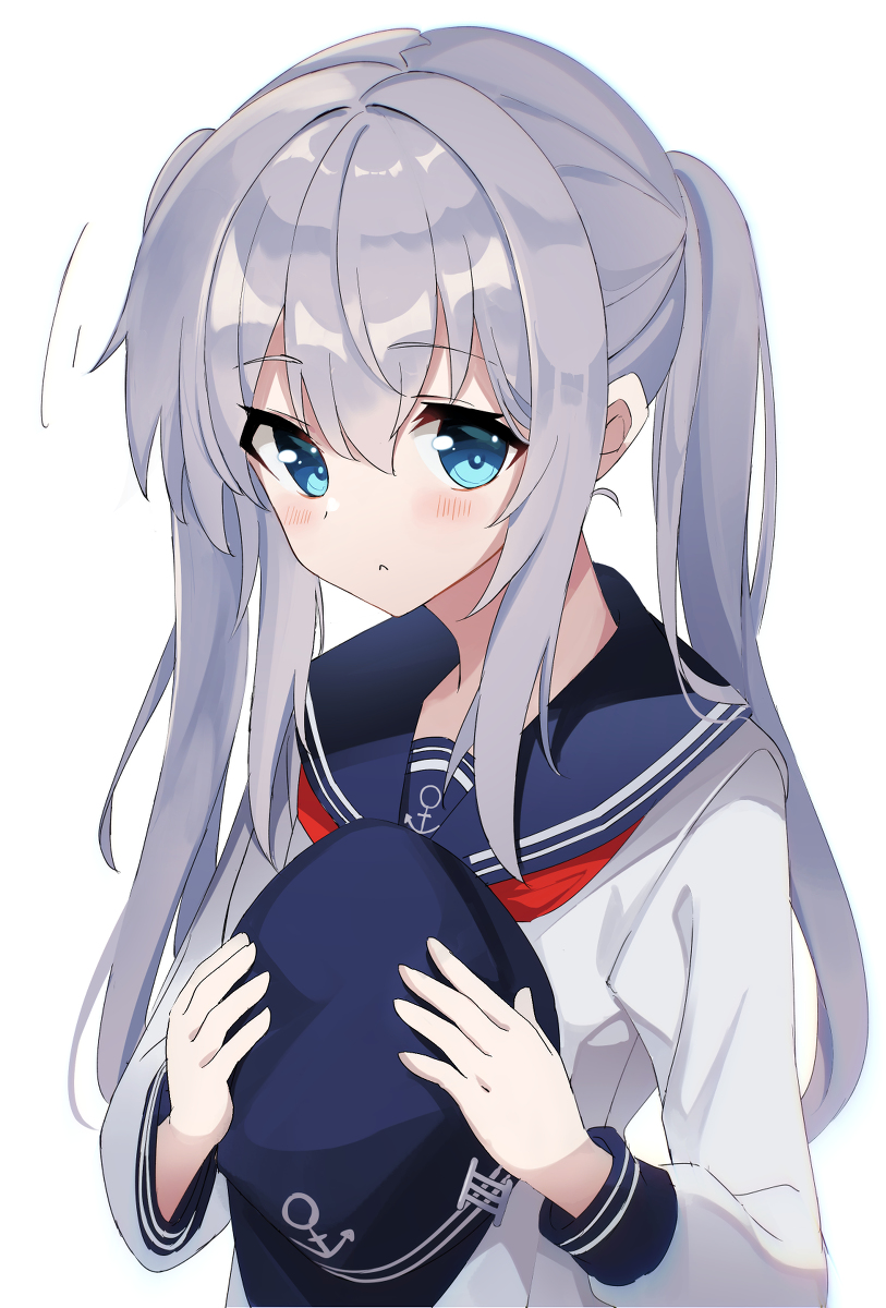 This is a pixiv picture whose title is ツインテール響.