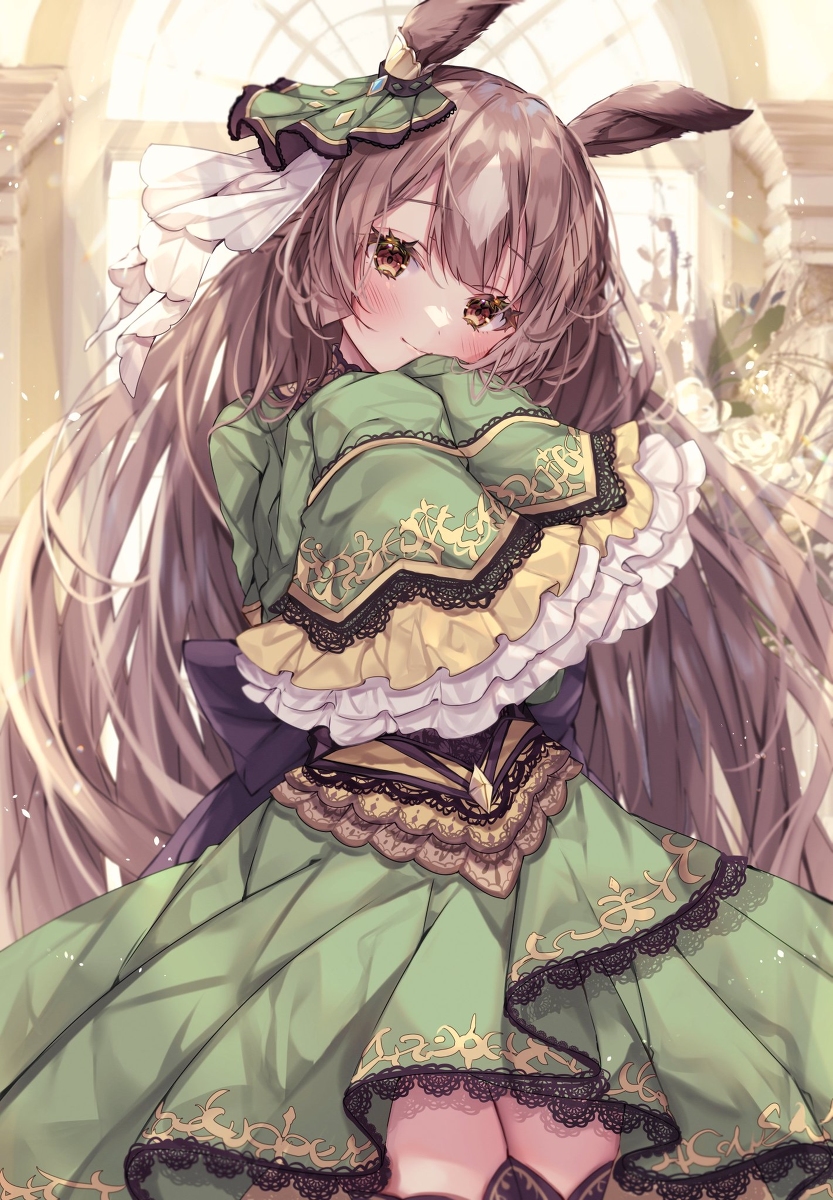 This is a pixiv picture whose title is サトノダイヤモンド.