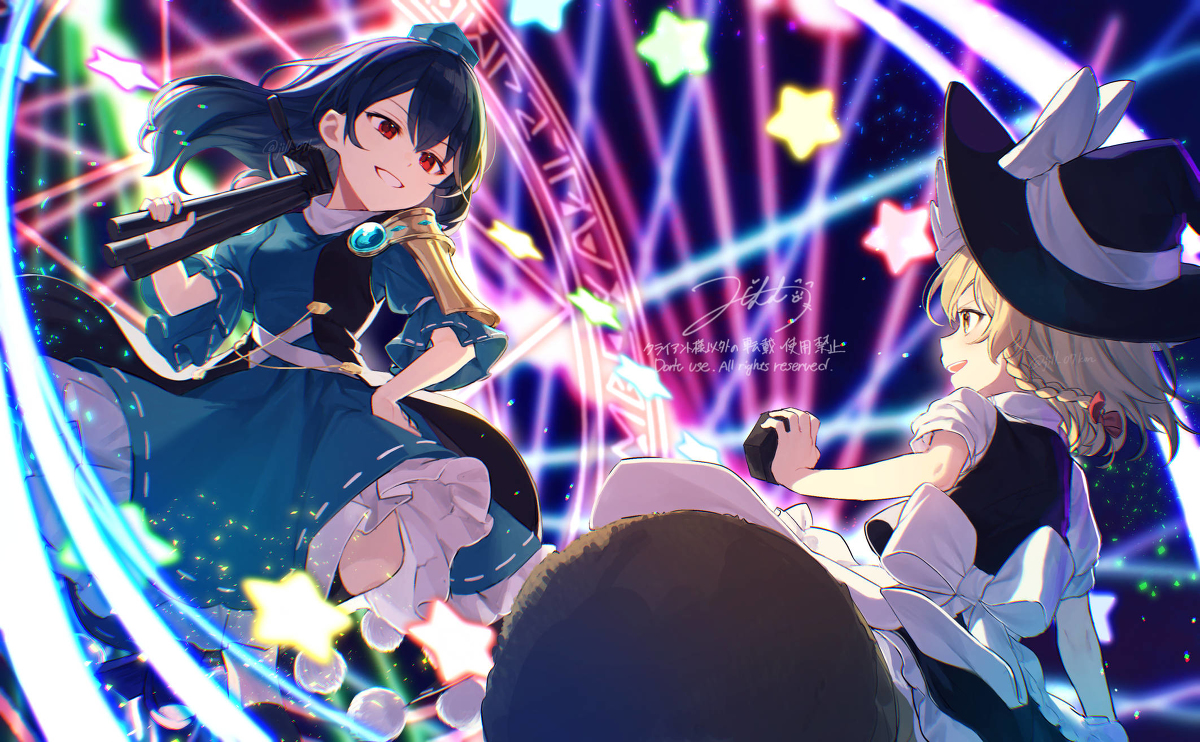 This is a pixiv picture whose title is 虹光「光風霽月」.