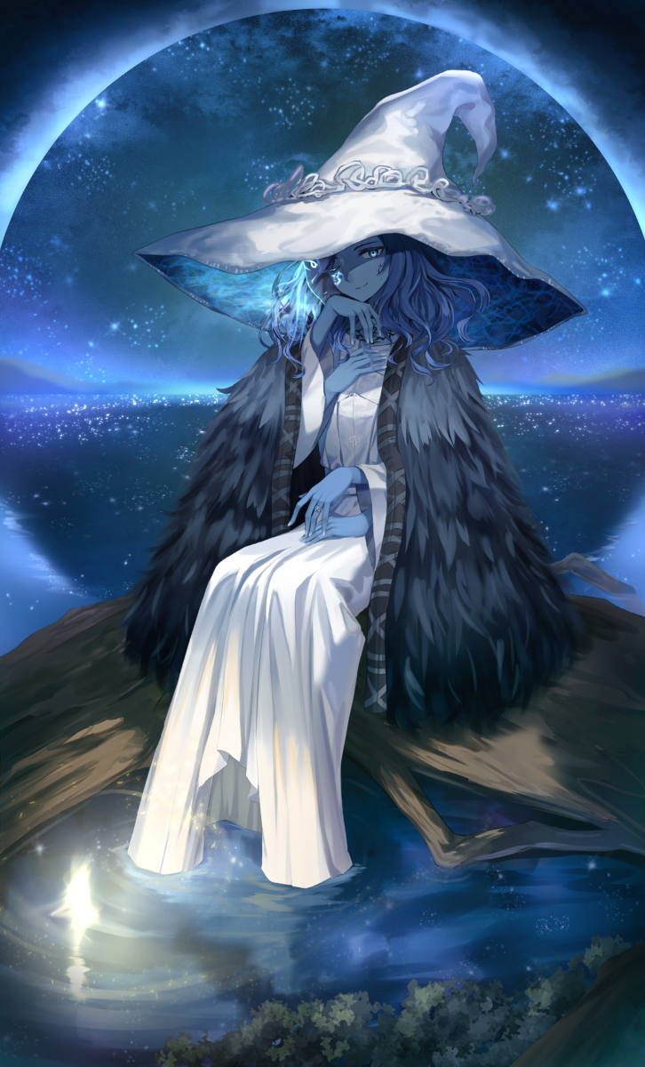 This is a pixiv picture whose title is 魔女ラニ.