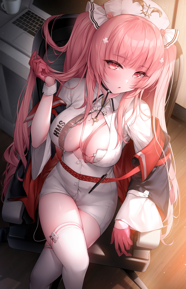 This is a pixiv picture whose title is ナースパーシュース.