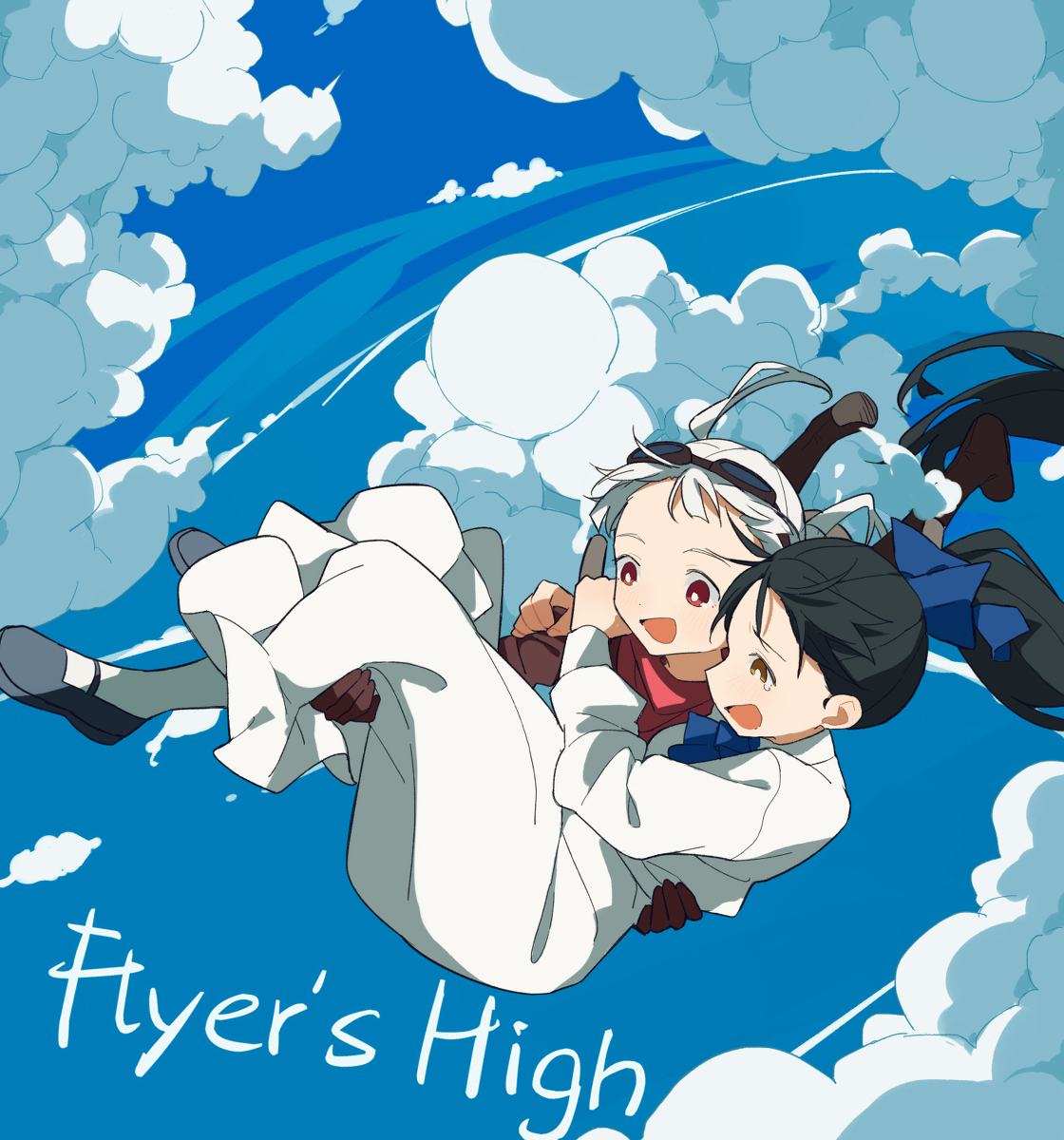 This is a pixiv picture whose title is Flyer's High.