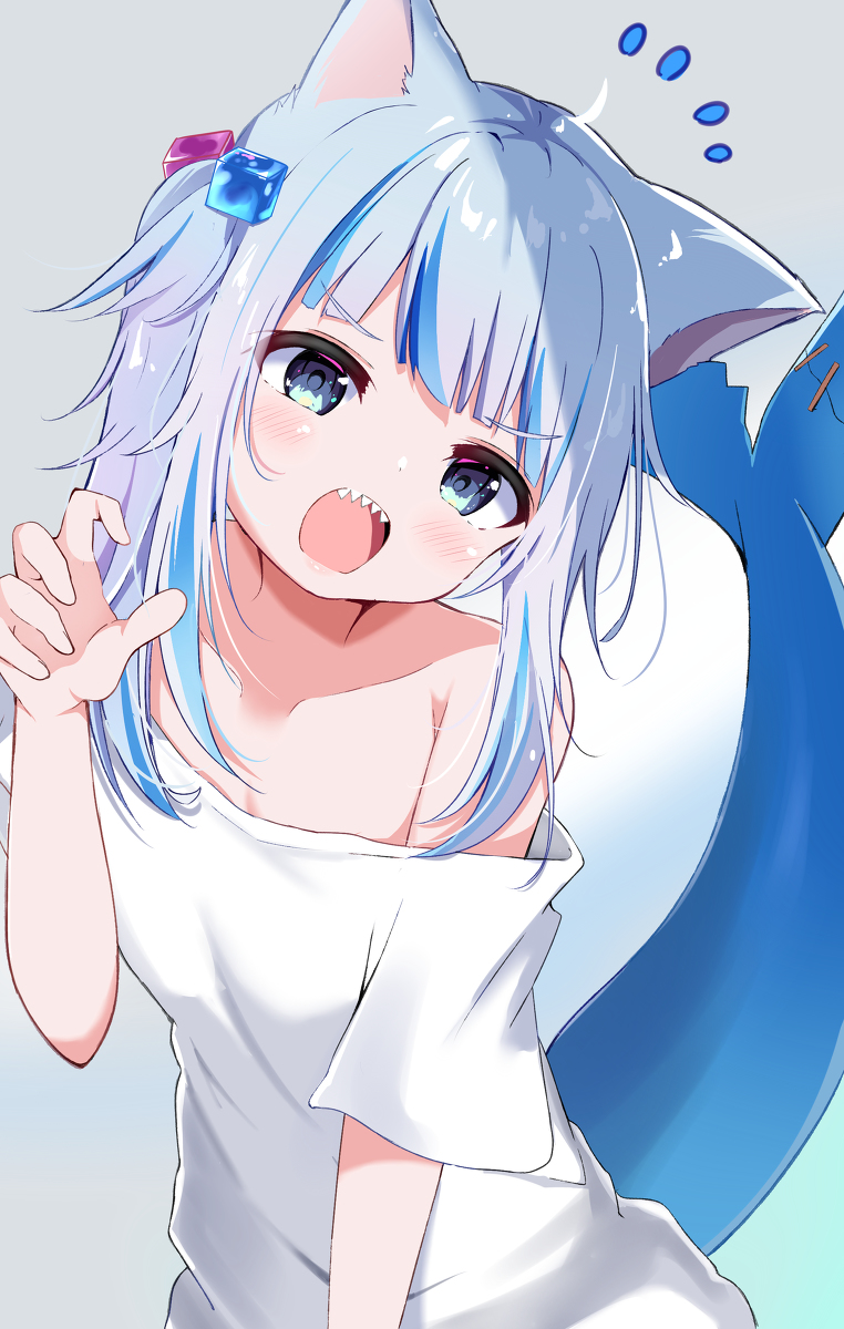 This is a pixiv picture whose title is gura matome.