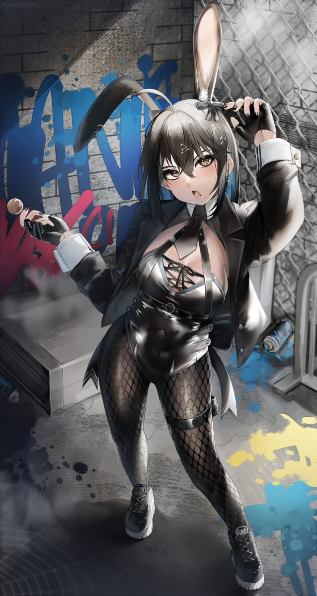 This is a pixiv picture whose title is Cool bunny.
