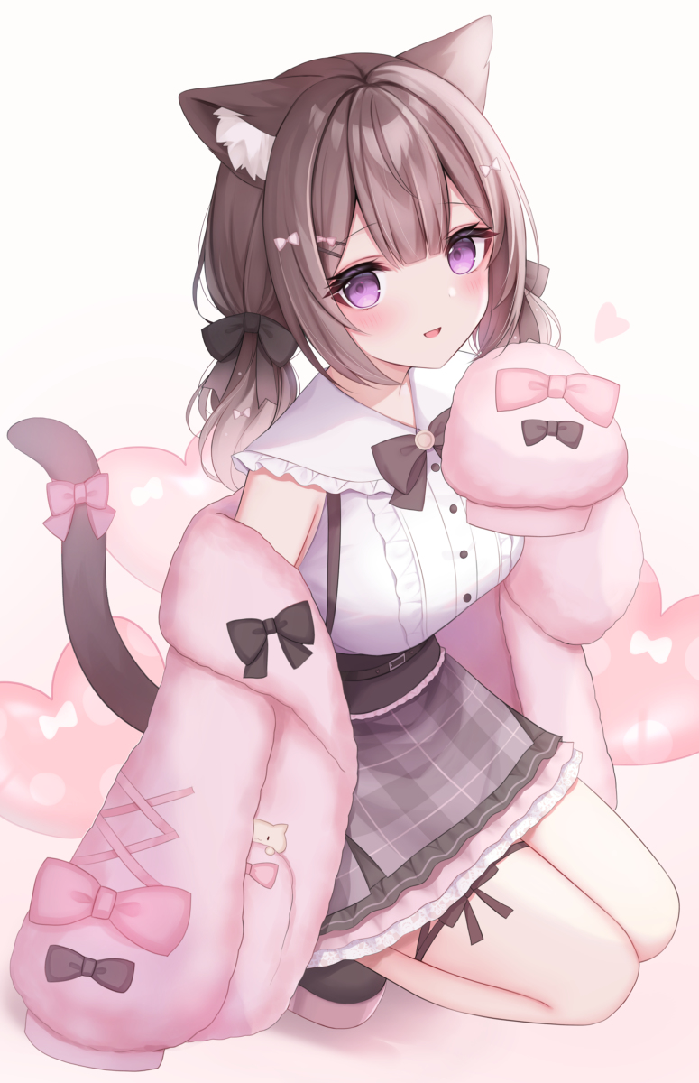 This is a pixiv picture whose title is にゃ.