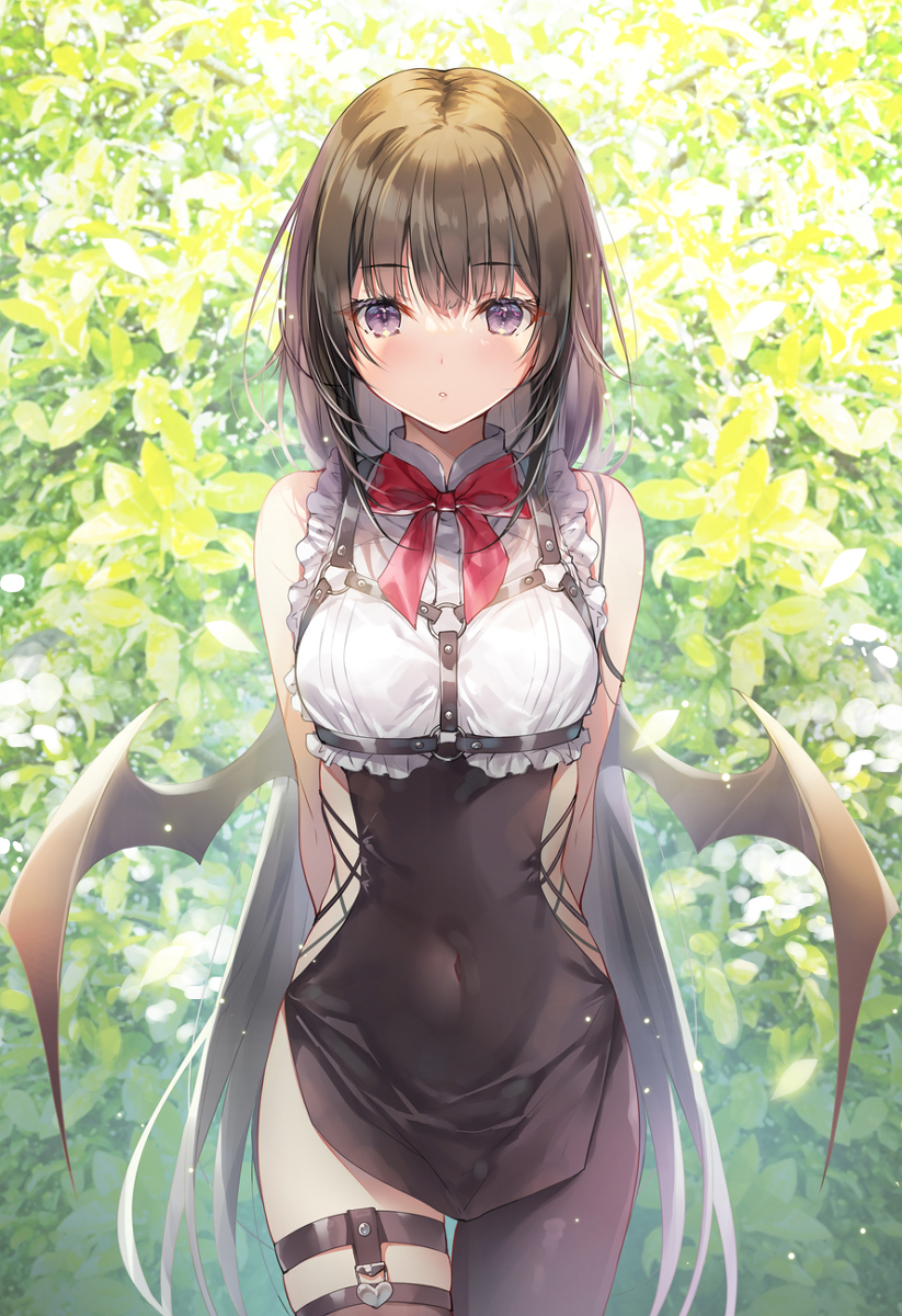 This is a pixiv picture whose title is 悪魔ちゃん.