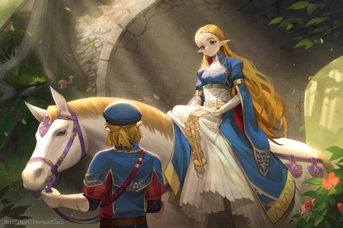 This is a pixiv picture whose title is The Royal Escort.