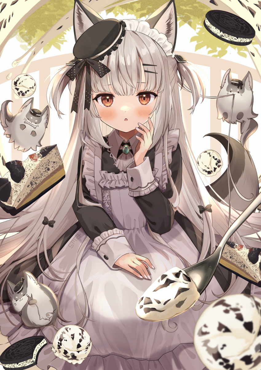 This is a pixiv picture whose title is 🍨.