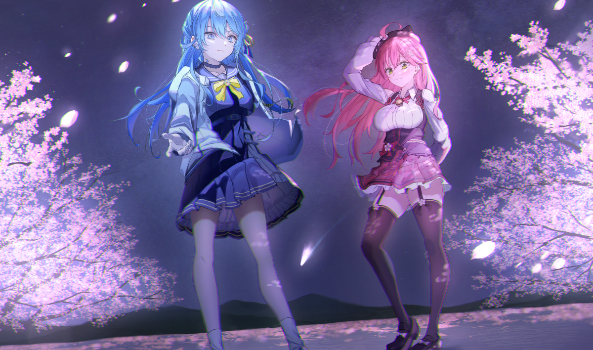 This is a pixiv picture whose title is みこめっと.