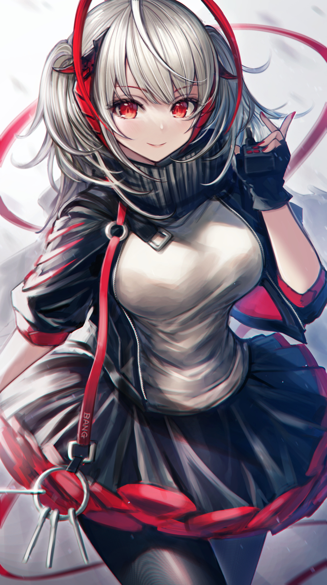 This is a pixiv picture whose title is ツインテールなWちゃん😈.