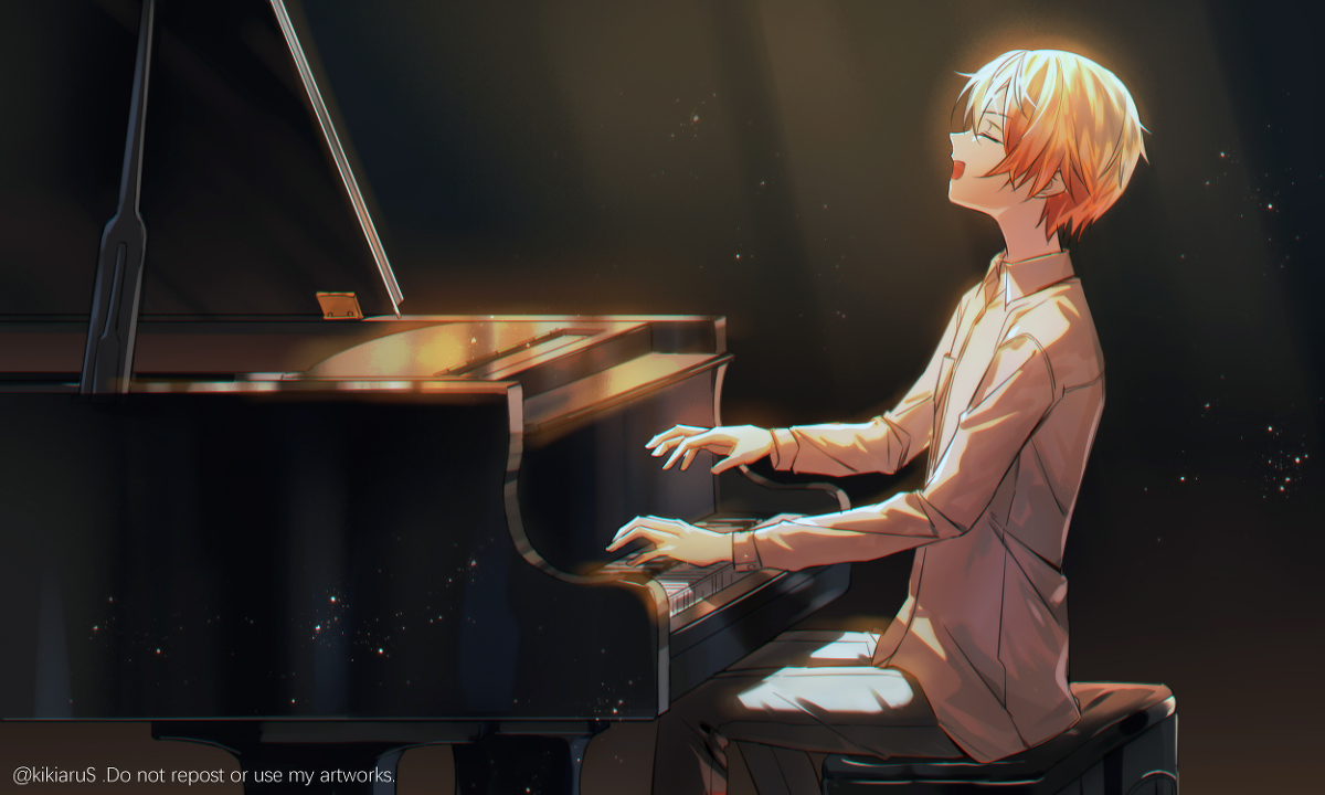 This is a pixiv picture whose title is melody.