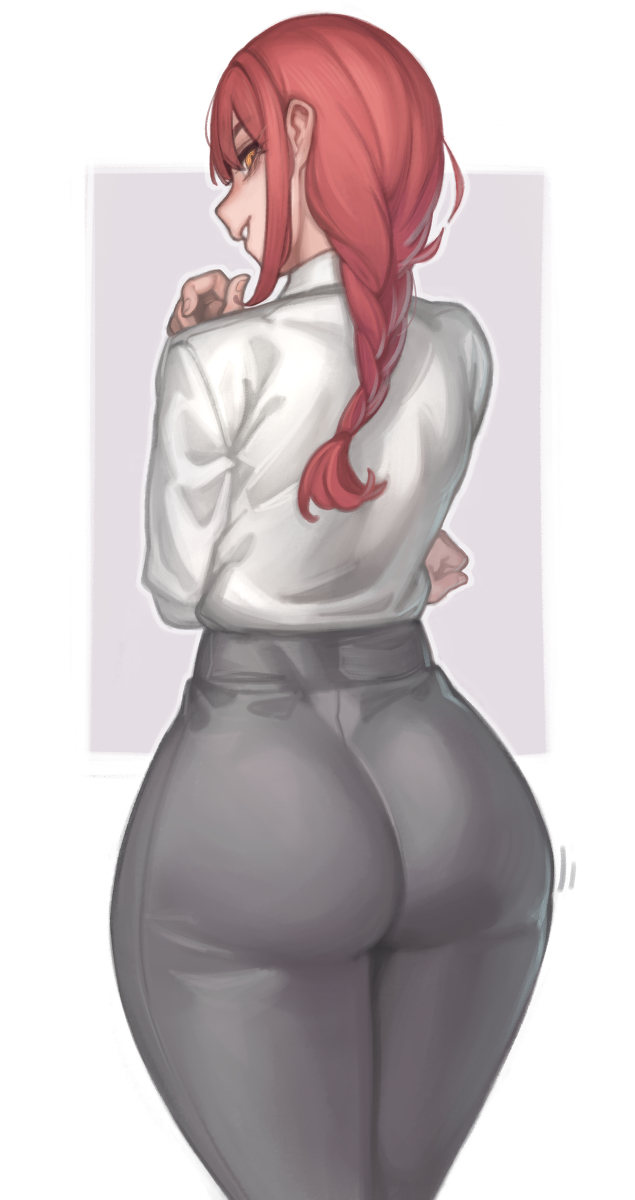 This is a pixiv picture whose title is Makima.