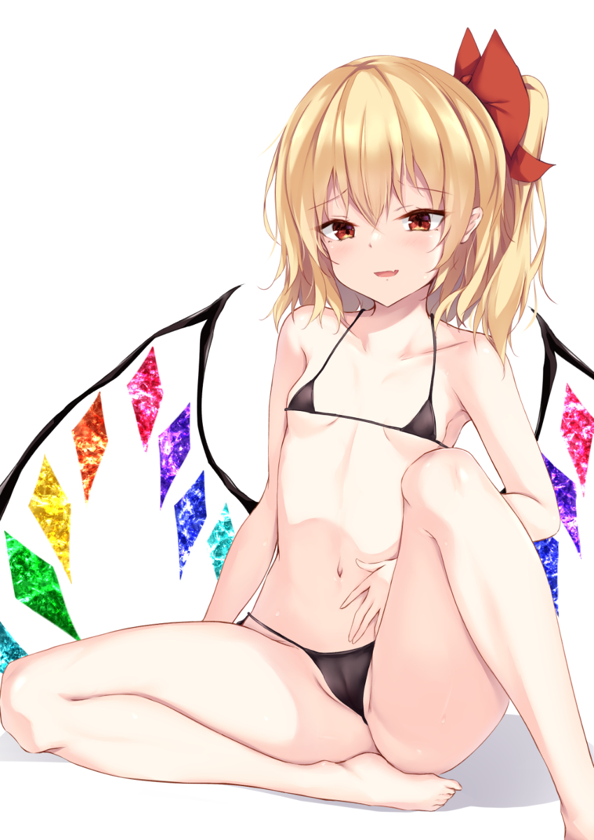 This is a pixiv picture whose title is 誘いフラン。.