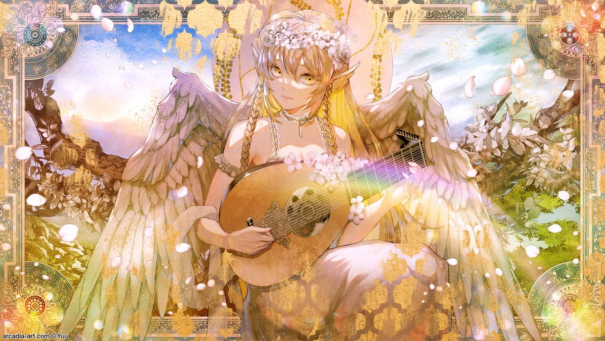This is a pixiv picture whose title is 音色.