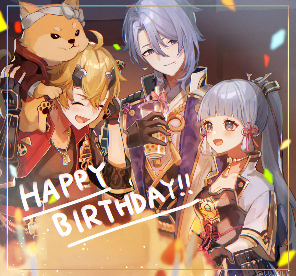 This is a pixiv picture whose title is HAPPYBIRTHDAY！！.