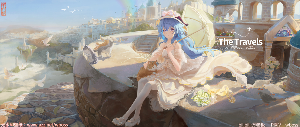 This is a pixiv picture whose title is Sea of clouds|云海.