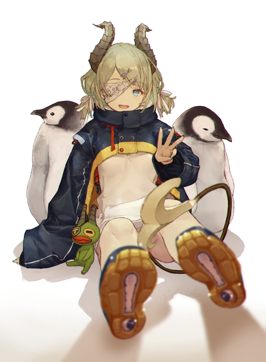 This is a pixiv picture whose title is ペンギン.