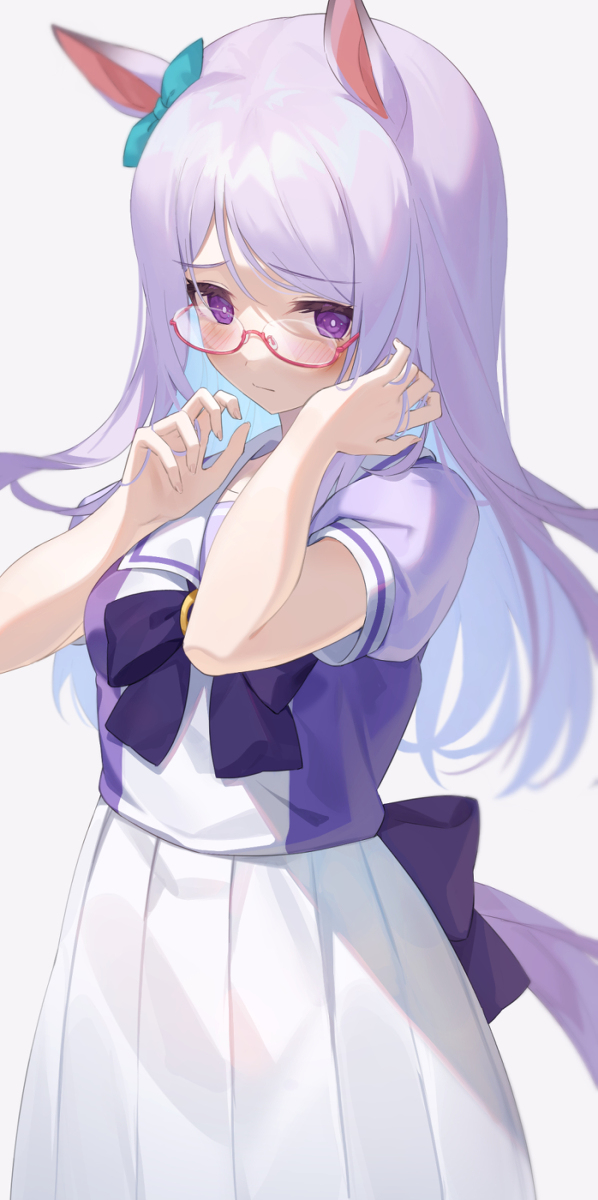 This is a pixiv picture whose title is メガネマックイーン.