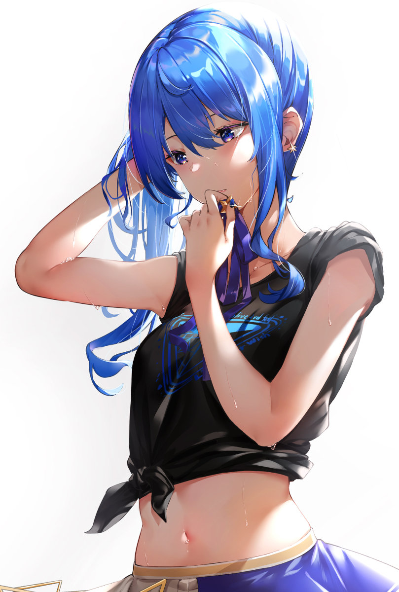 This is a pixiv picture whose title is 汗いいね～～.