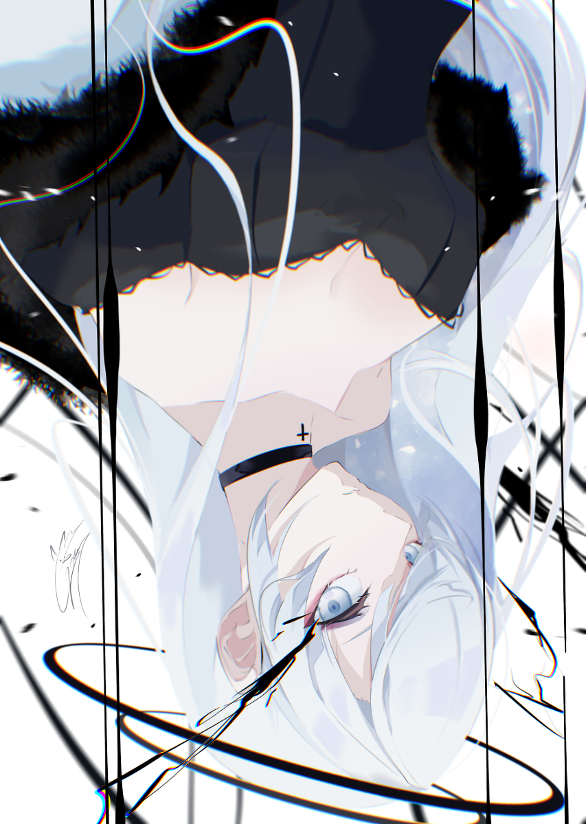 This is a pixiv picture whose title is 堕落.