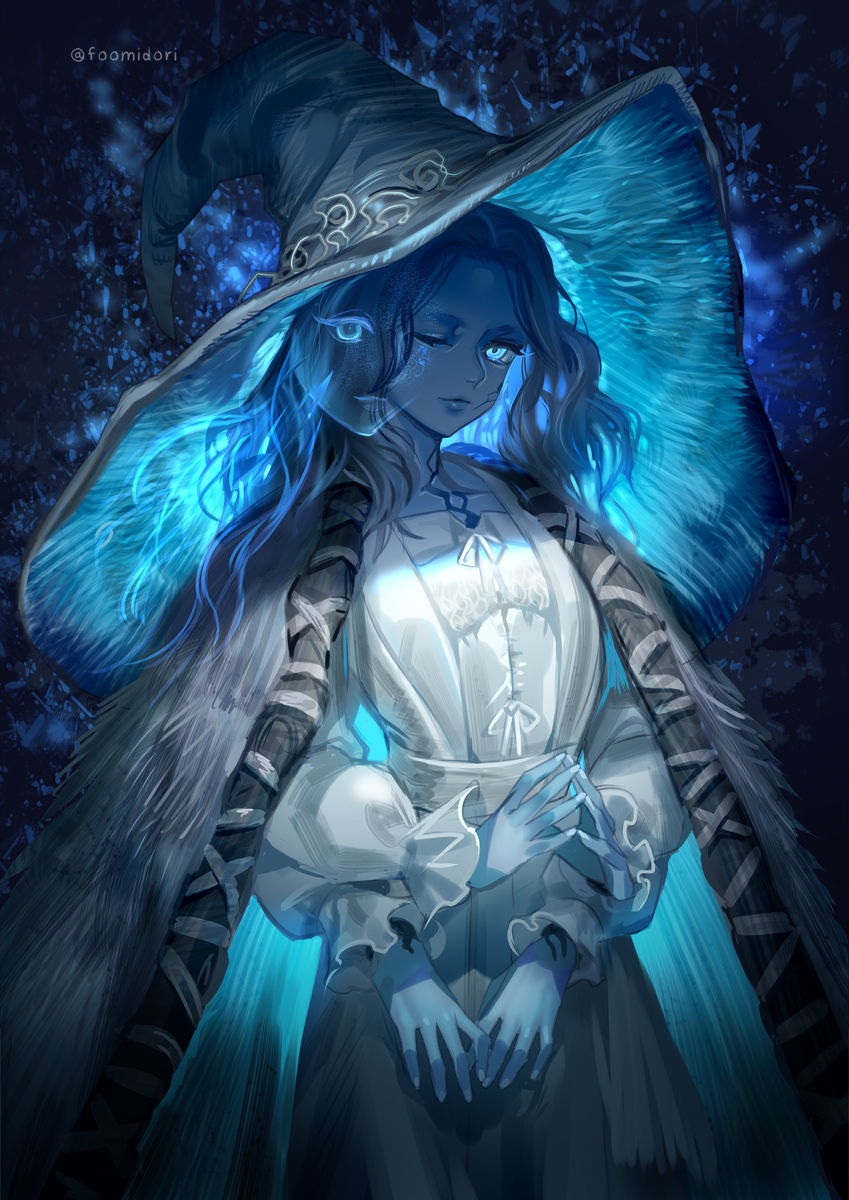 This is a pixiv picture whose title is 魔女ラニ.
