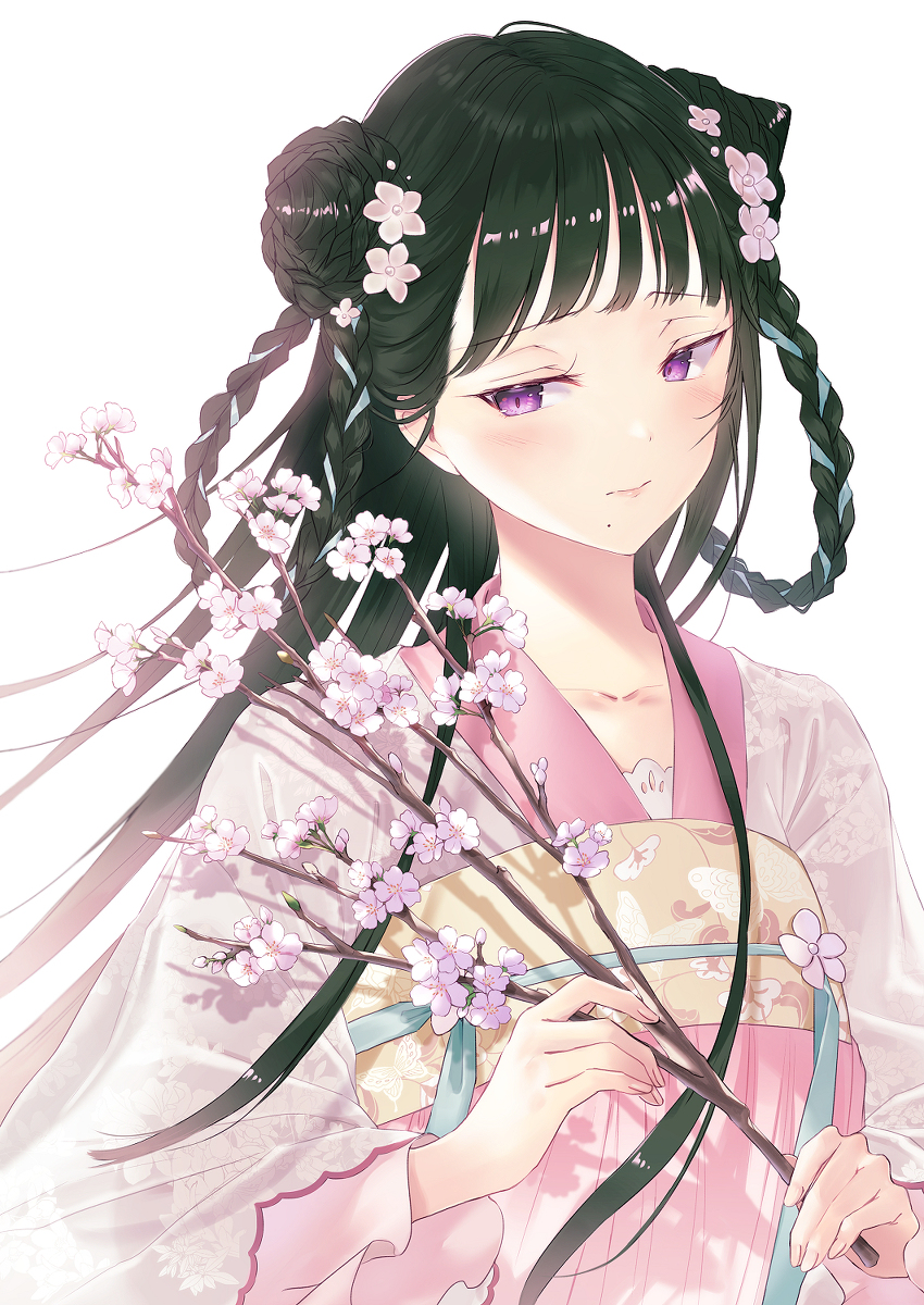 This is a pixiv picture whose title is 桜.