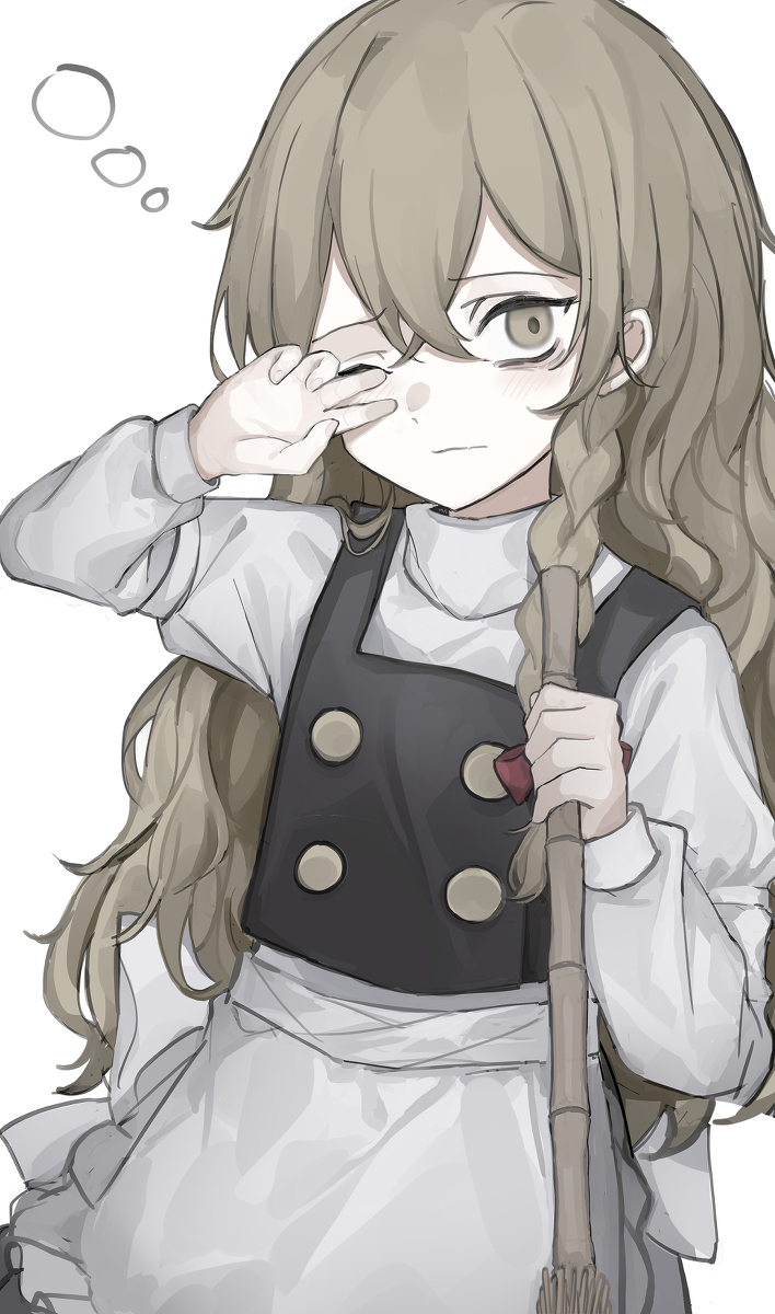 This is a pixiv picture whose title is 寝起き魔理沙とタバコ霊夢.