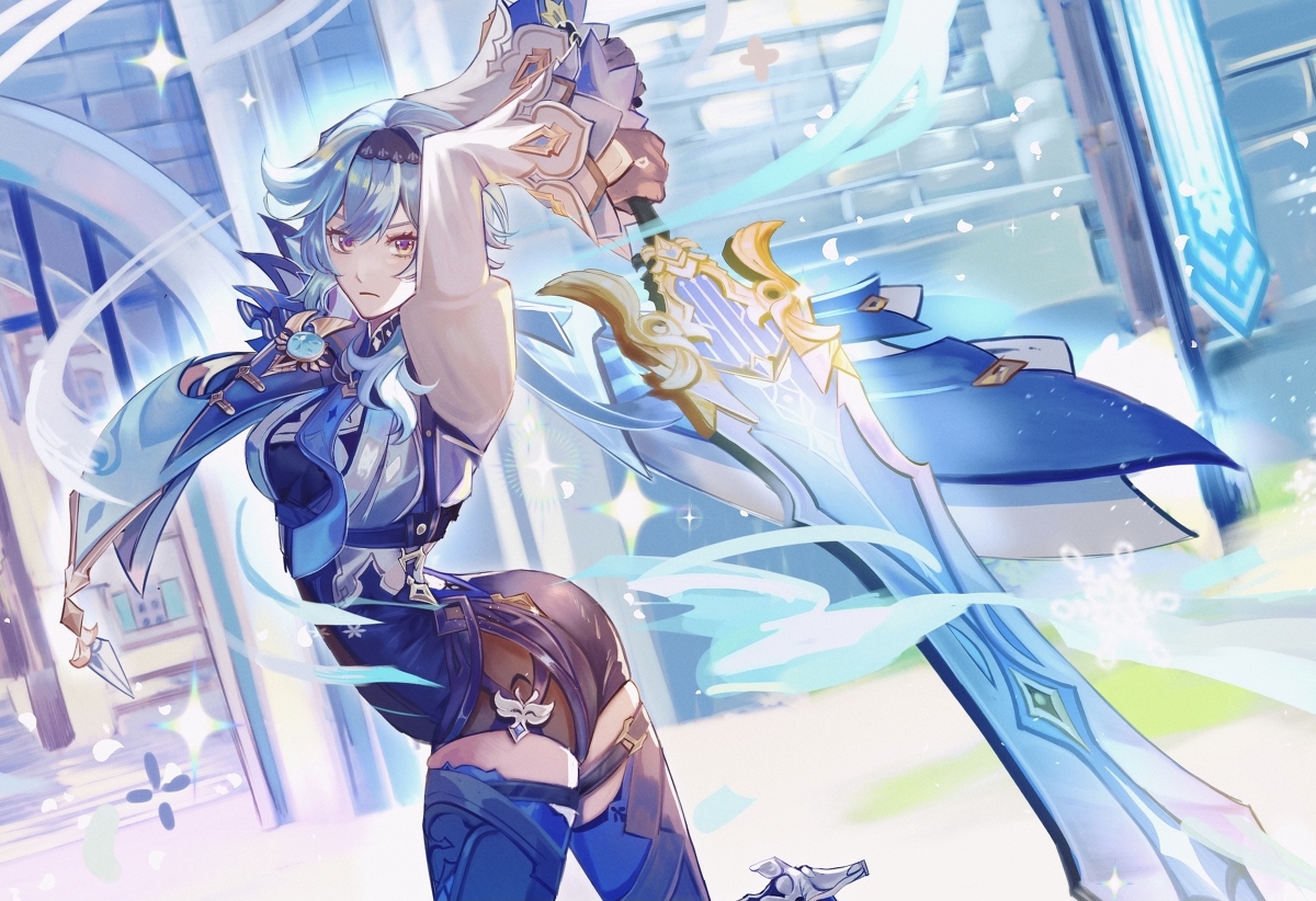 This is a pixiv picture whose title is エウルア.