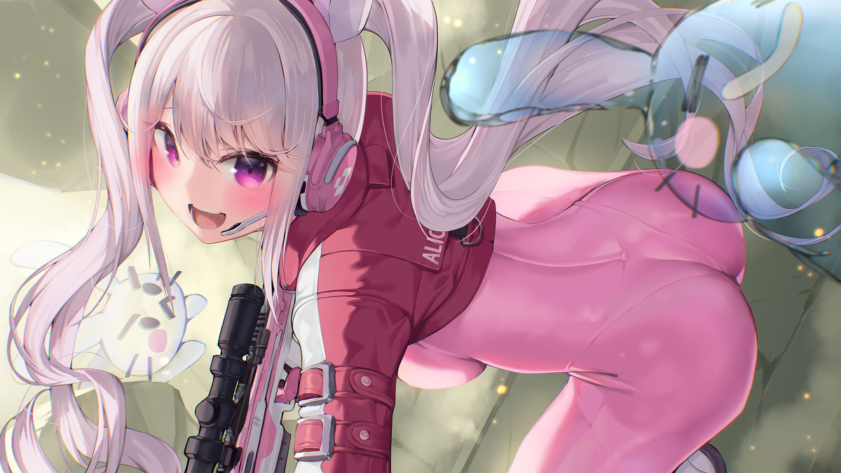 This is a pixiv picture whose title is NIKKE　アリス.
