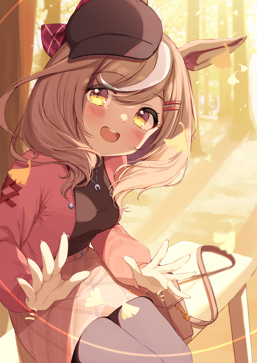 This is a pixiv picture whose title is 「ここ、空いてますよ～？」.