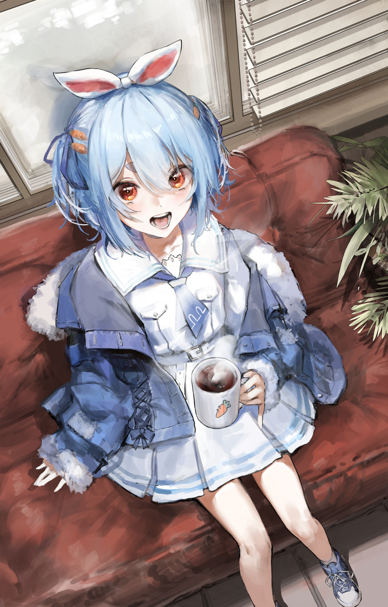 This is a pixiv picture whose title is ぺこ.