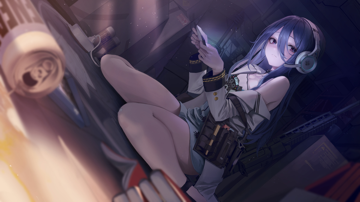 This is a pixiv picture whose title is 「あー、一緒にゲーム、しませんか…？」.